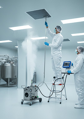 HEPA/ULPA Filtre Sızdırmazlık Testi (DOP/PAO Testi)