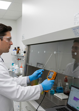 Çeker Ocak (Fume Hood) Validasyonu